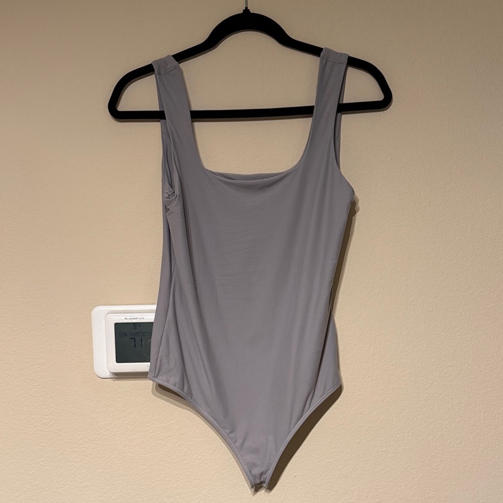 Abercrombie & Fitch Light Gray Bodysuit